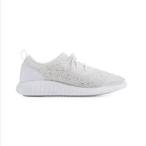 White Aldo Rhinestone tennis
